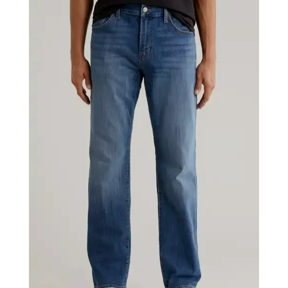 Hudson Jeans Other - Hudson Jeans Byron Straight Leg Men's Size 42 /32 Blue Stretch Denim Zip Fly NEW